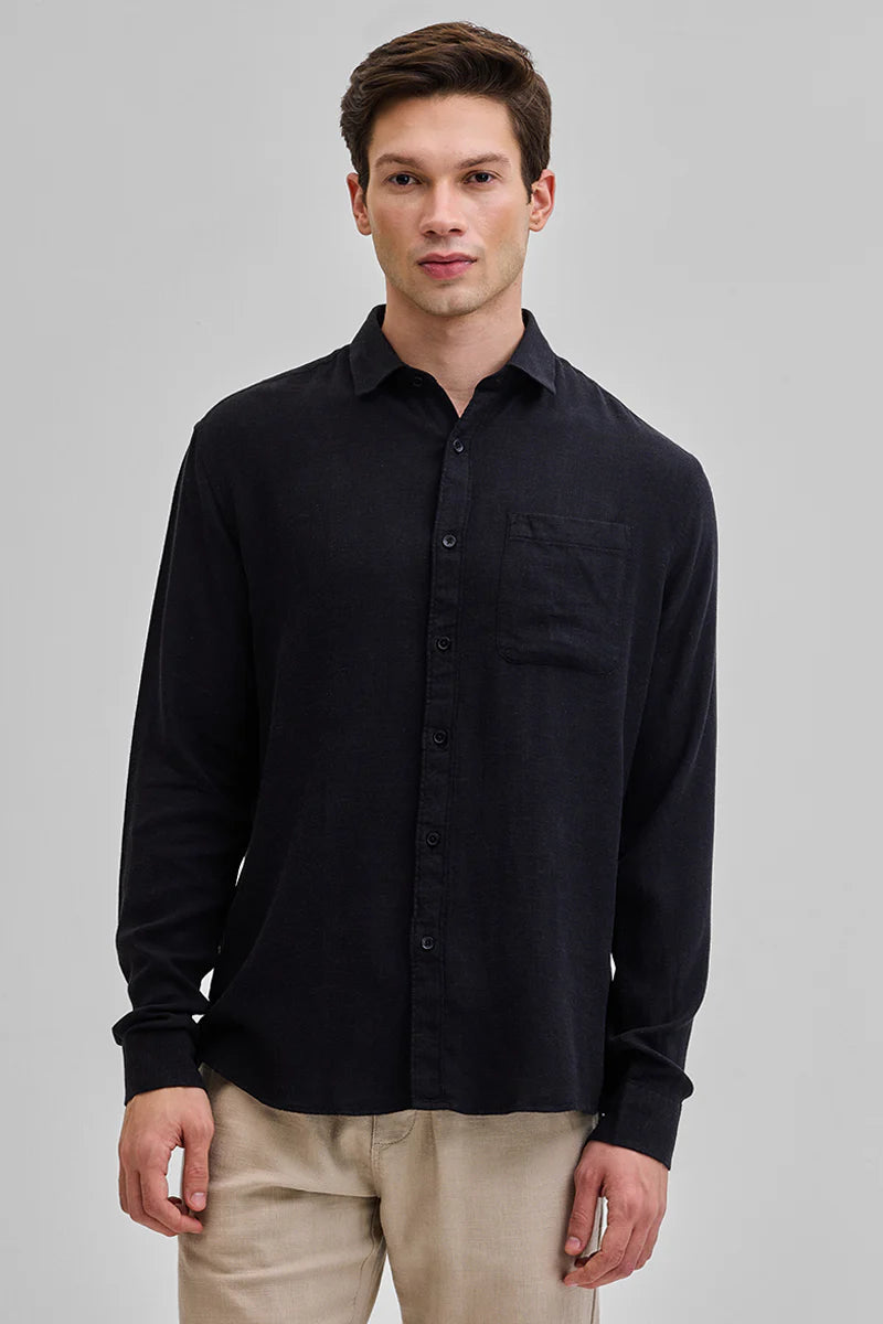 3 combo Textured Linen Blend Shirt